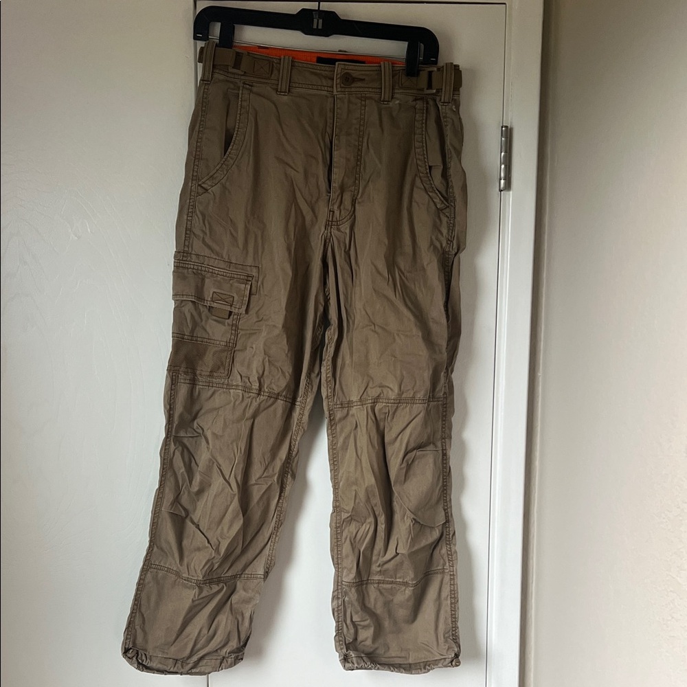Abercrombie & Fitch Tan Cargo Pants